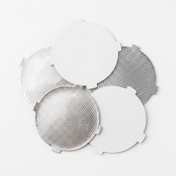 IHS Liners 38/400 & 45/400 For Glass Pill , Supplement Bottles - Alumcap Ltd - Pharma Grade Aluminum & Tin Closures
