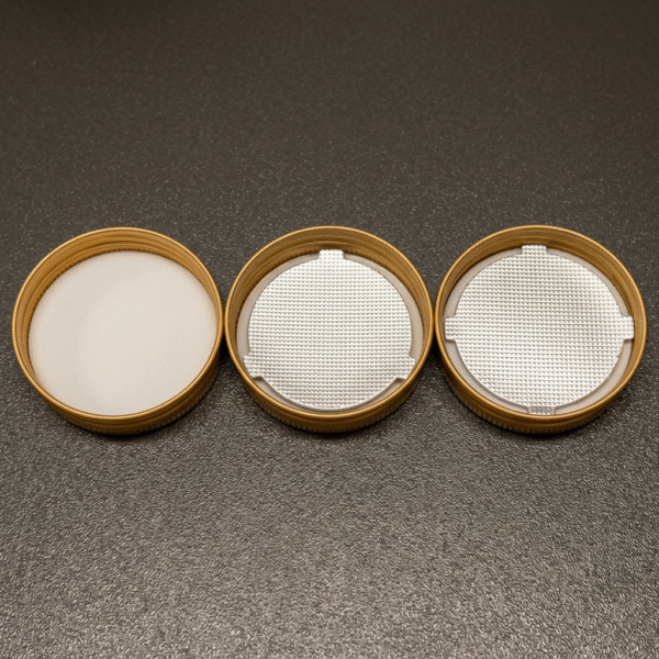 IHS Liners 38/400 & 45/400 For Glass Pill , Supplement Bottles - Alumcap Ltd - Pharma Grade Aluminum & Tin Closures