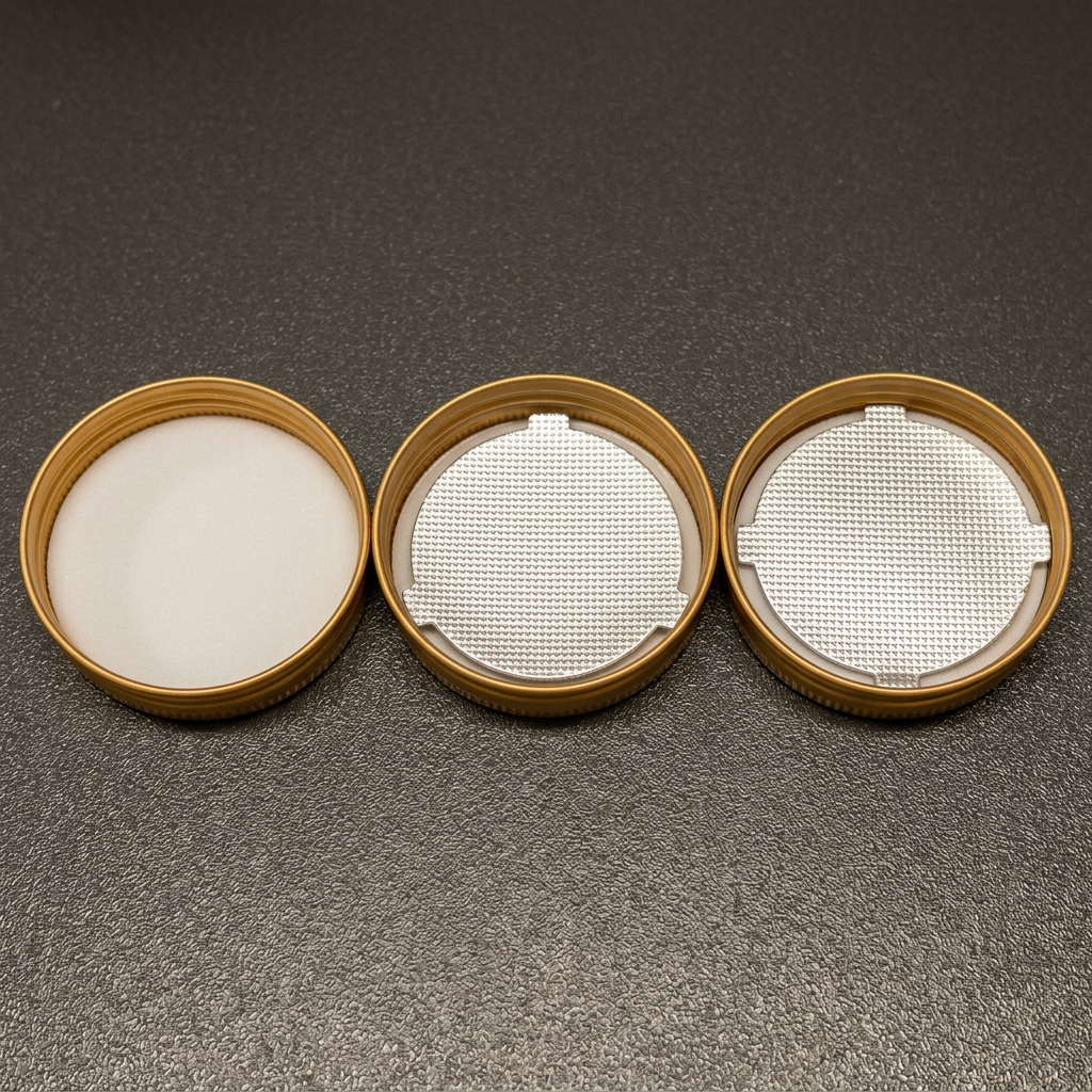 IHS Liners 38/400 & 45/400 For Glass Pill , Supplement Bottles – Alumcap Ltd – Pharma Grade Aluminum & Tin Closures