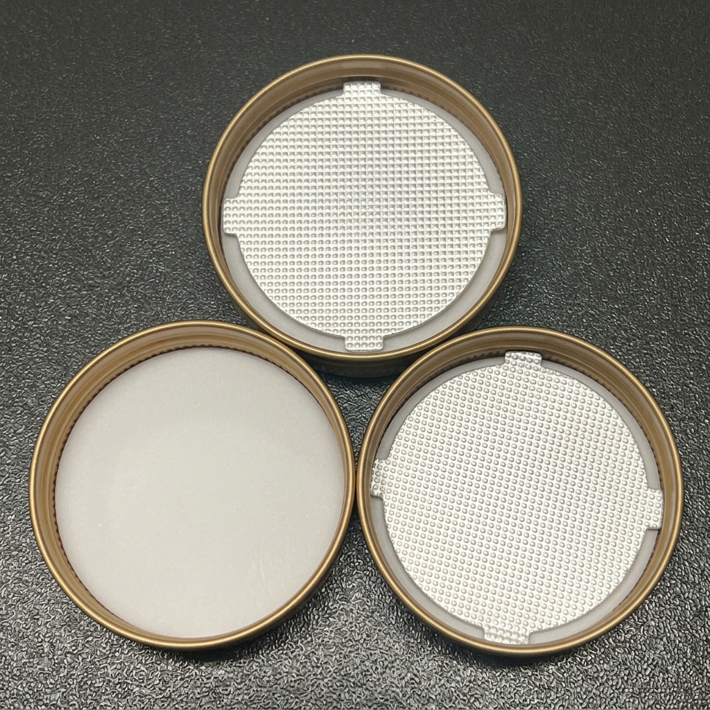 IHS Liners 38/400 & 45/400 For Glass Pill , Supplement Bottles – Alumcap Ltd – Pharma Grade Aluminum & Tin Closures