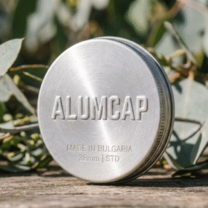 TIN Cap GPI 38/400 closure for glass pill bottles - Alumcap Ltd Bulgaria